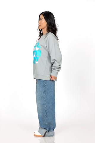 Cotton Sky Puff Crewneck