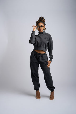 Eternal Summer Mock Neck Terry Set