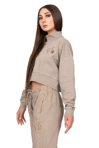 Eternal Summer Mock Neck Terry Set